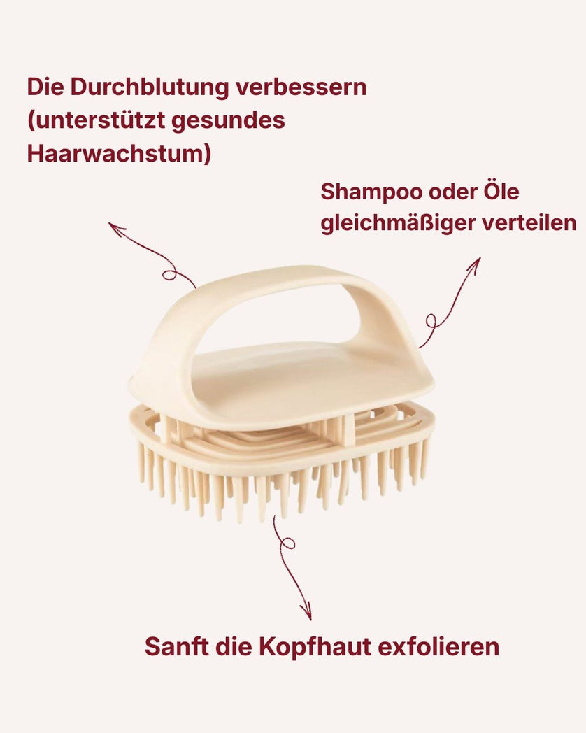 Silikon Head/Scalp shampoo massager