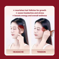 Hanwave Wooden Scalp Massage Comb