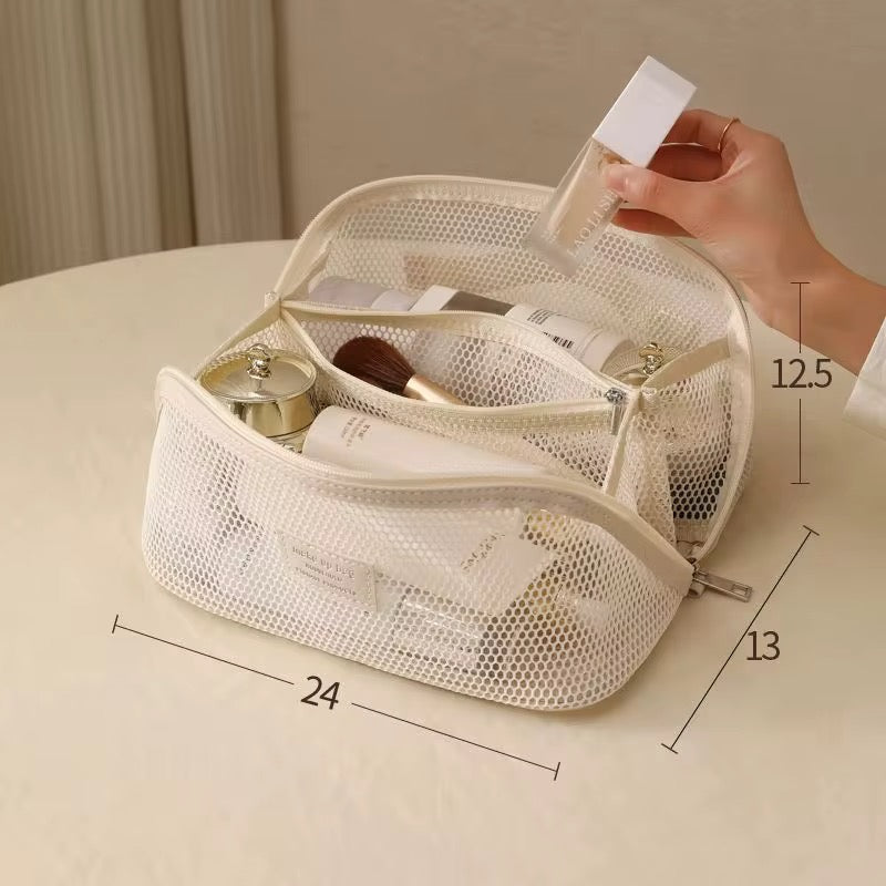 Lightweight Mesh Multifunctional Makeup bag