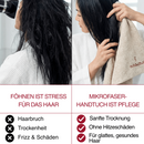 Fiber towel for fast drying hair - Heol Cosmetics UG