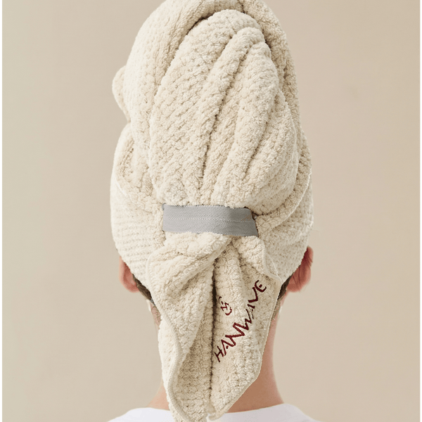 Fiber towel for fast drying hair - Heol Cosmetics UG