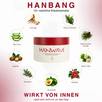 Hanwave Revitalising All-in-One Hair Mask with 14+ Plant Extracts – Promotes Healthy Hair Growth 180ml - Heol Cosmetics UG