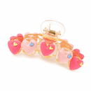 Heart shaped pink hair clips - Heol Cosmetics UG