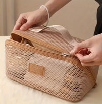 Lightweight Mesh Multifunctional Makeup bag - Heol Cosmetics UG