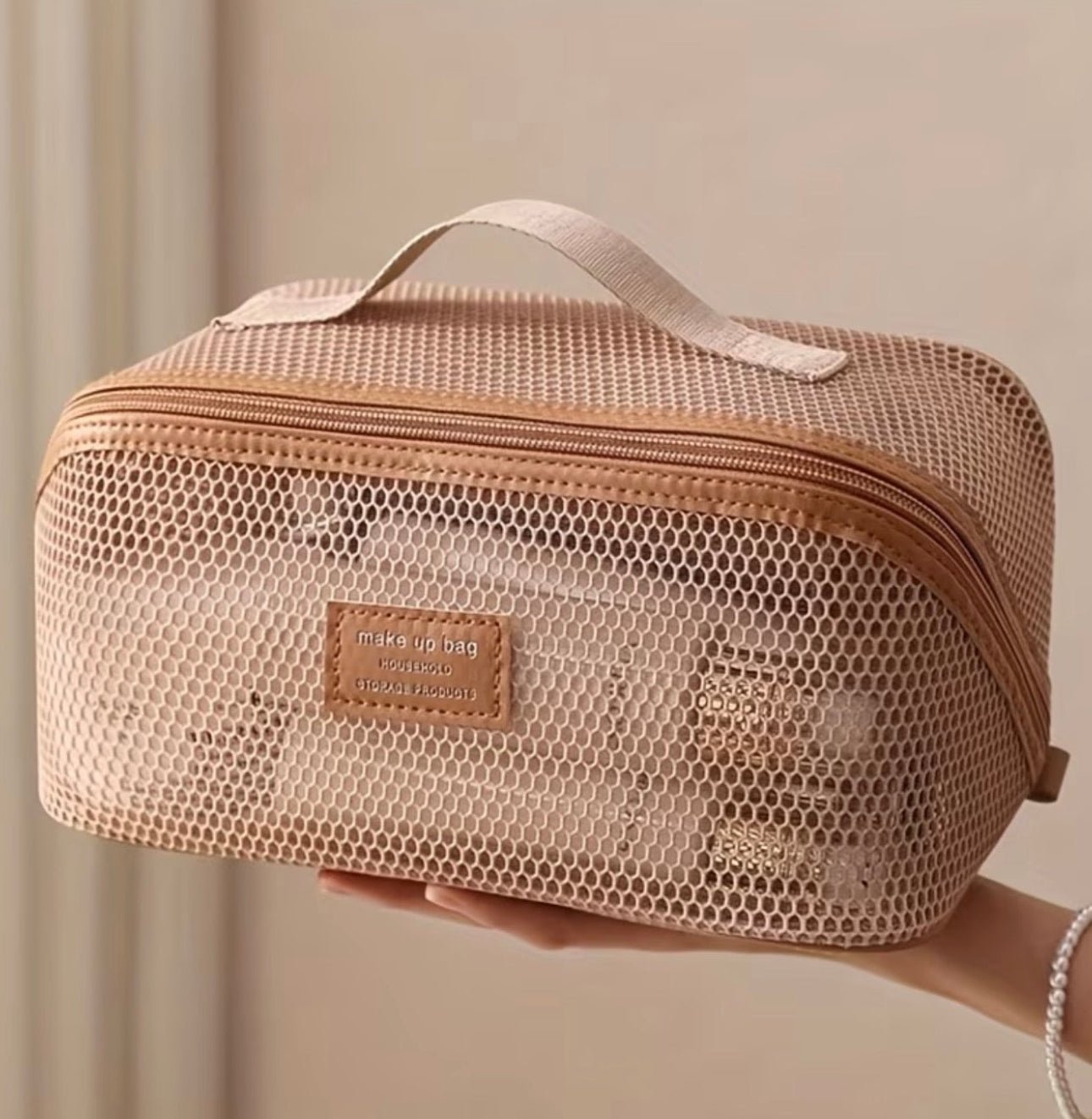 Lightweight Mesh Multifunctional Makeup bag