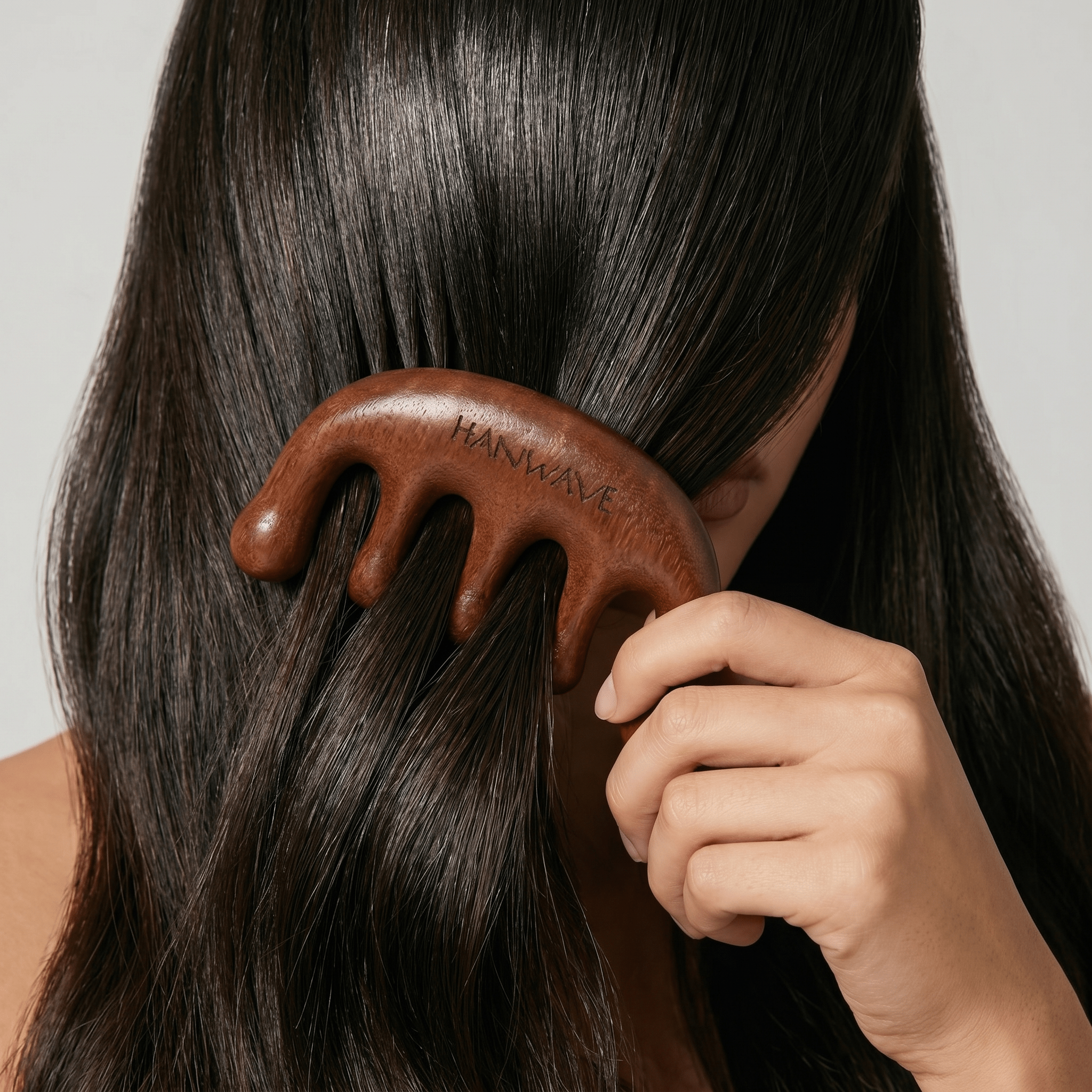 Natural Sandalwood Scalp Massager - Heol Cosmetics UG